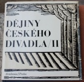 Dějiny českého divadla II.